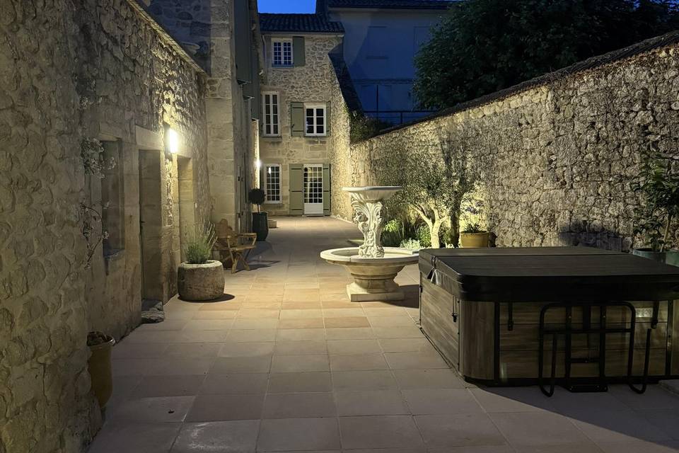 Une Cours de nuit