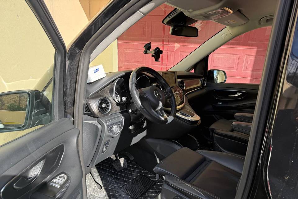 Interieur chauffeur
