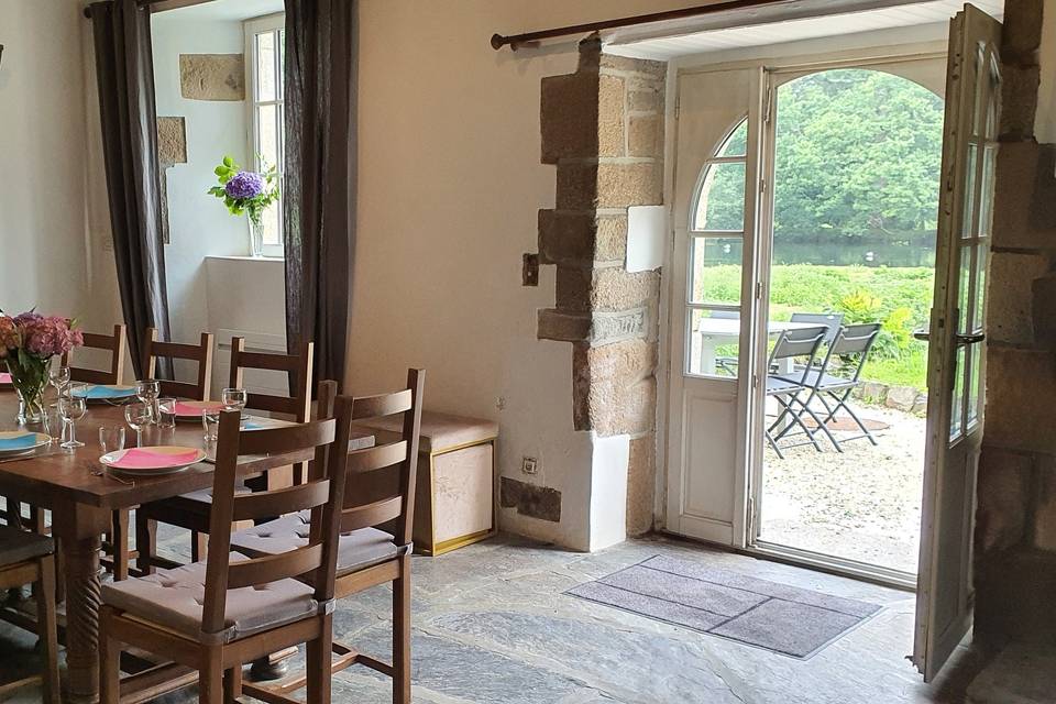 Salle à manger du moulin
