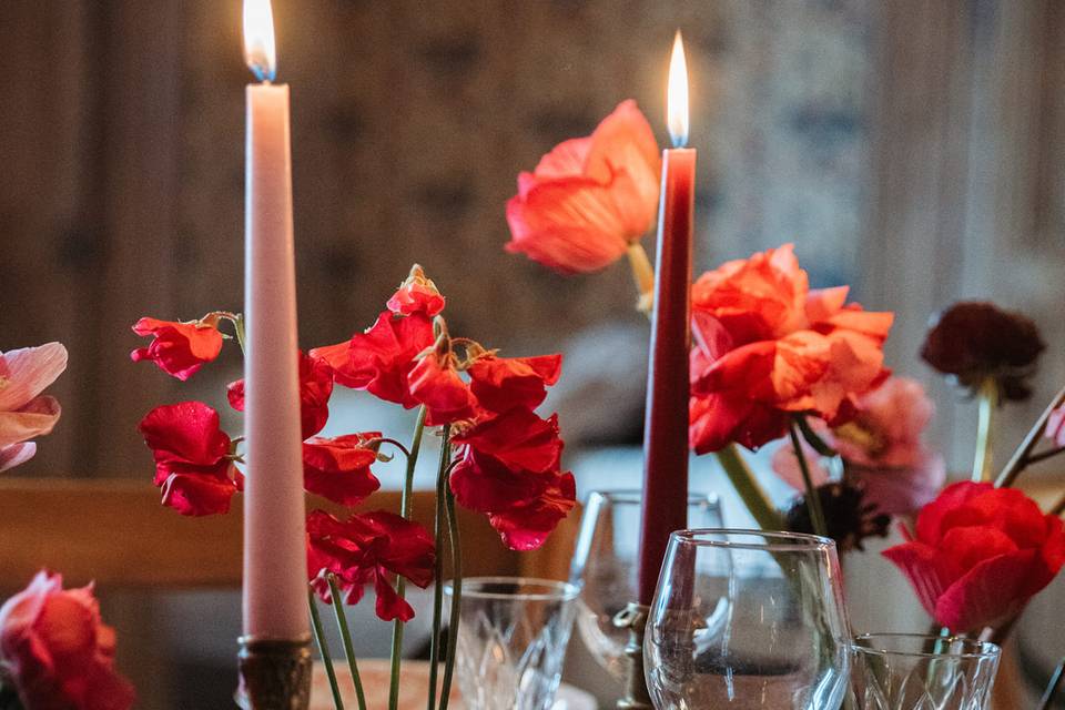 Dinner aux chandelles