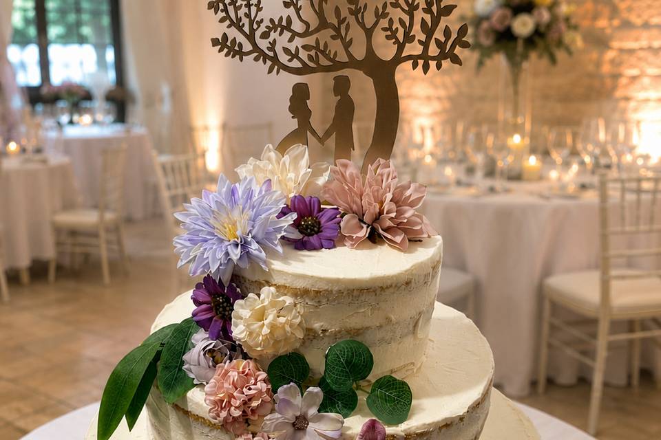 Naked cake