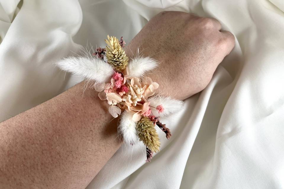 Bracelet témoin et mariée