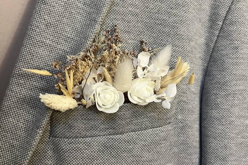 Boutonnière de poche