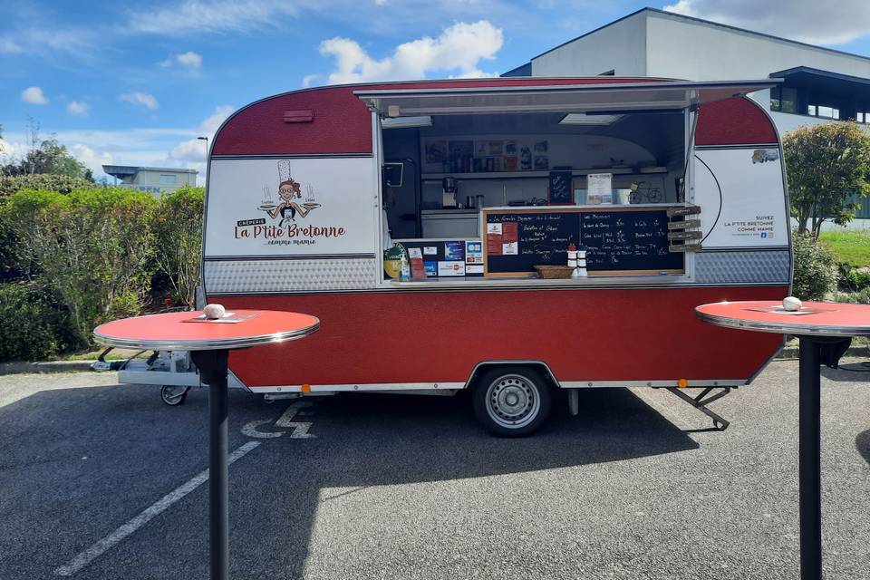 Food truck crêperie ambulante