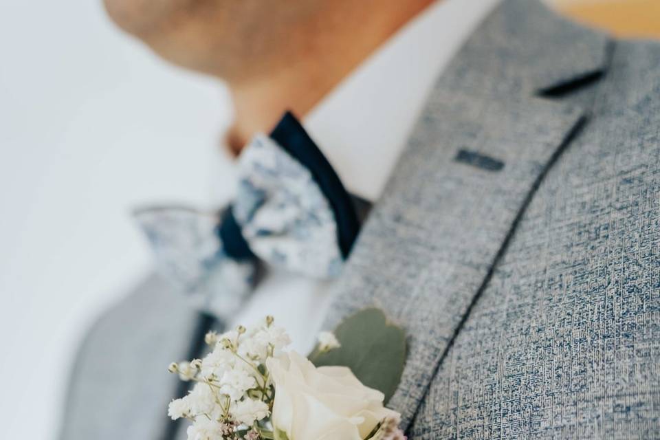 Boutonnière marié