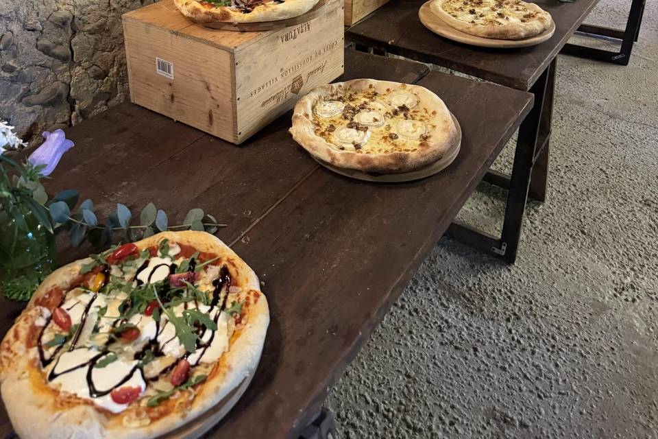 Buffet Pizza mariage