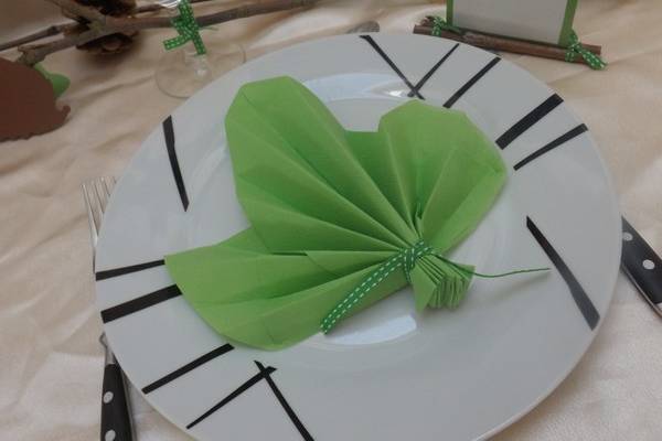 Centre de table en origami