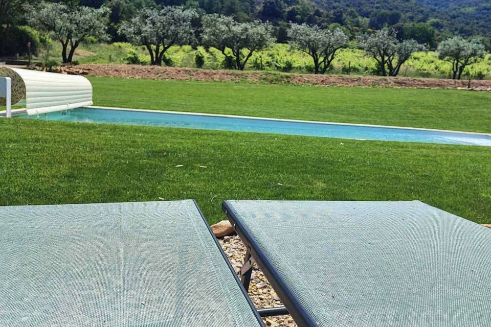 Espace cocktail/piscine