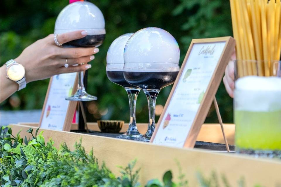 Cocktails bulles