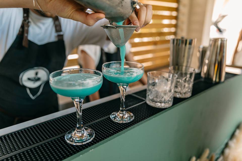 Cocktail bleu