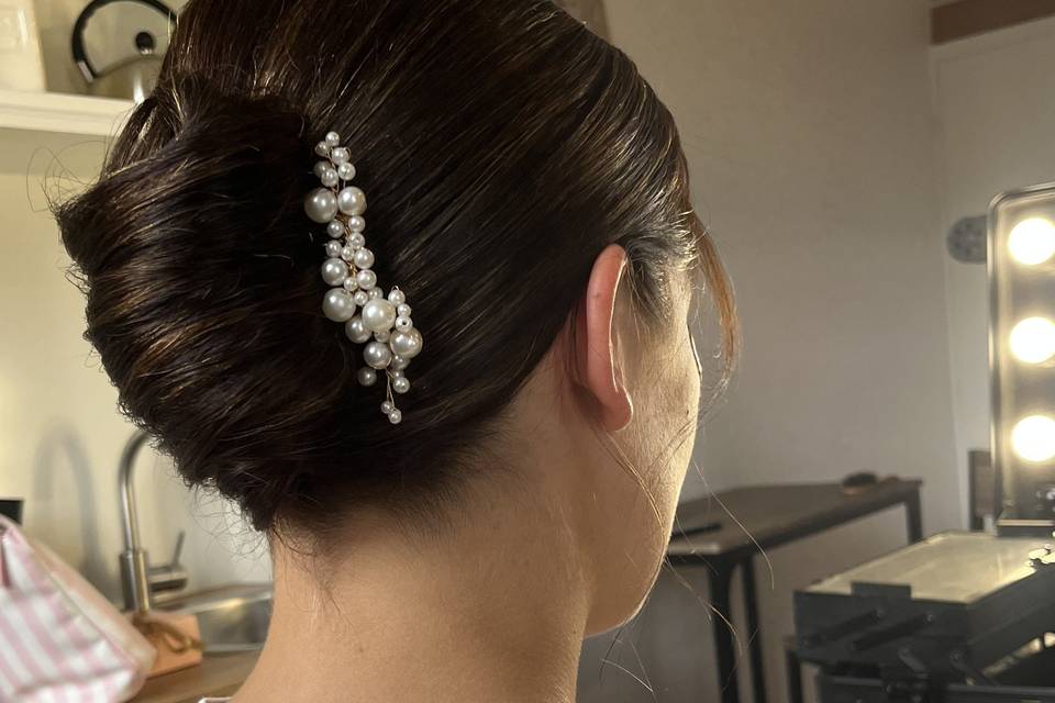 Chignon banane