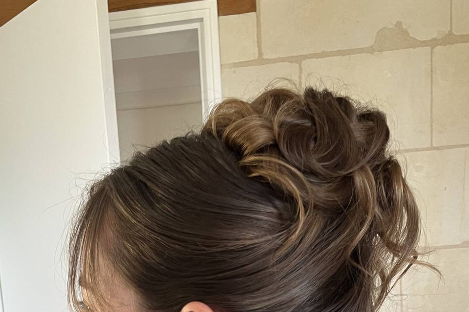 Chignon haut