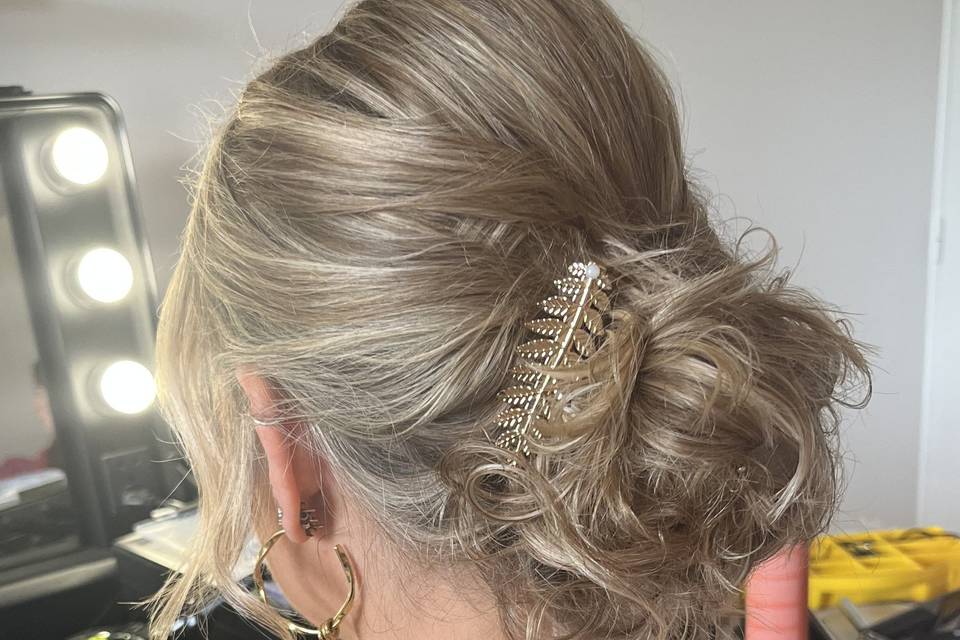 Chignon flou
