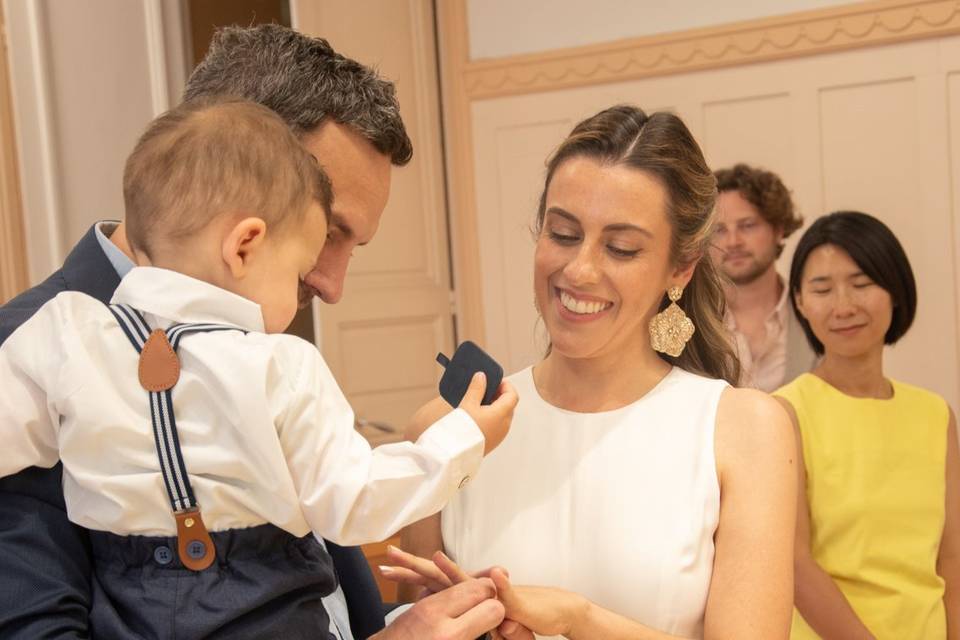 Les petits instants du mariage