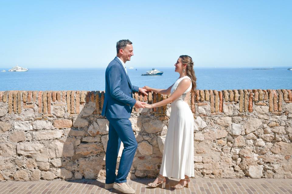 Un mariage à Antibes