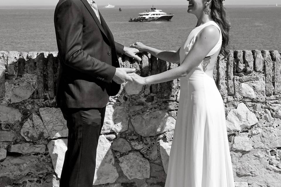 Un mariage à Antibes