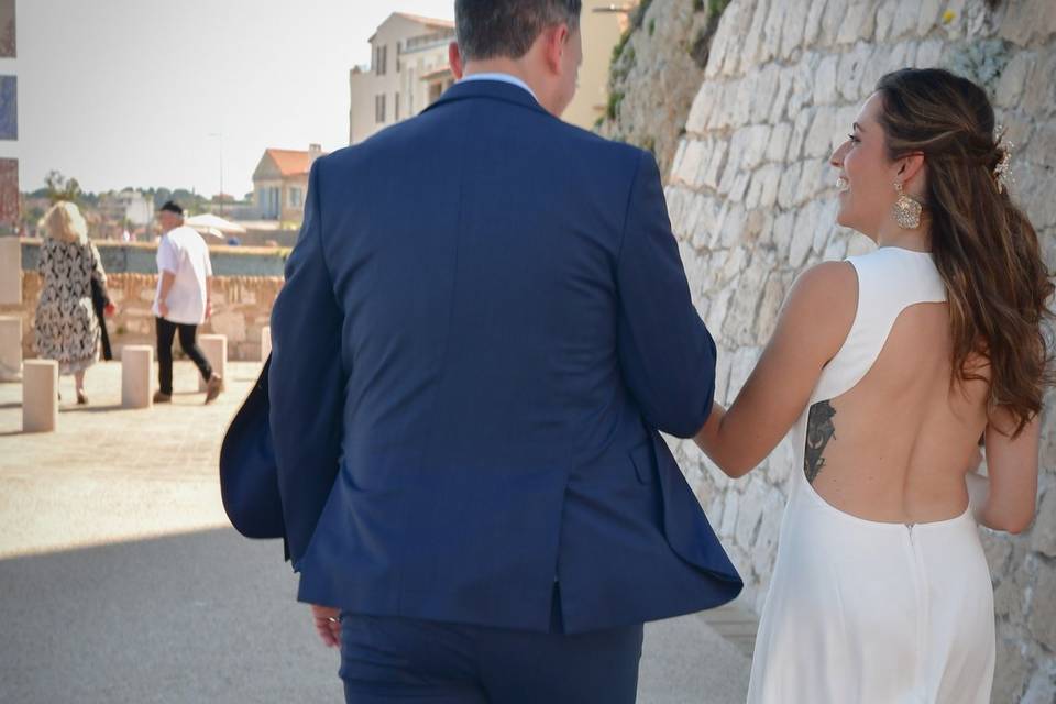 Un mariage à Antibes