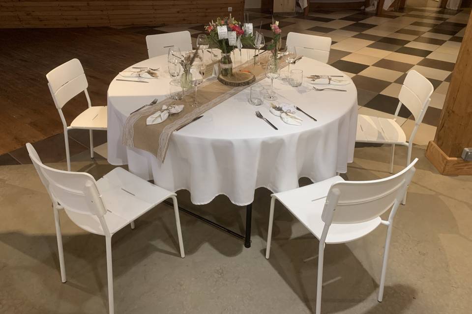 Table invités