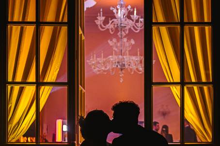 Couple en soirée