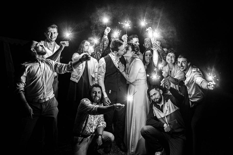 Photo soirée avec lumignons
