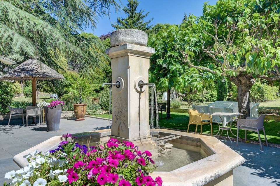 Fontaine terrasse