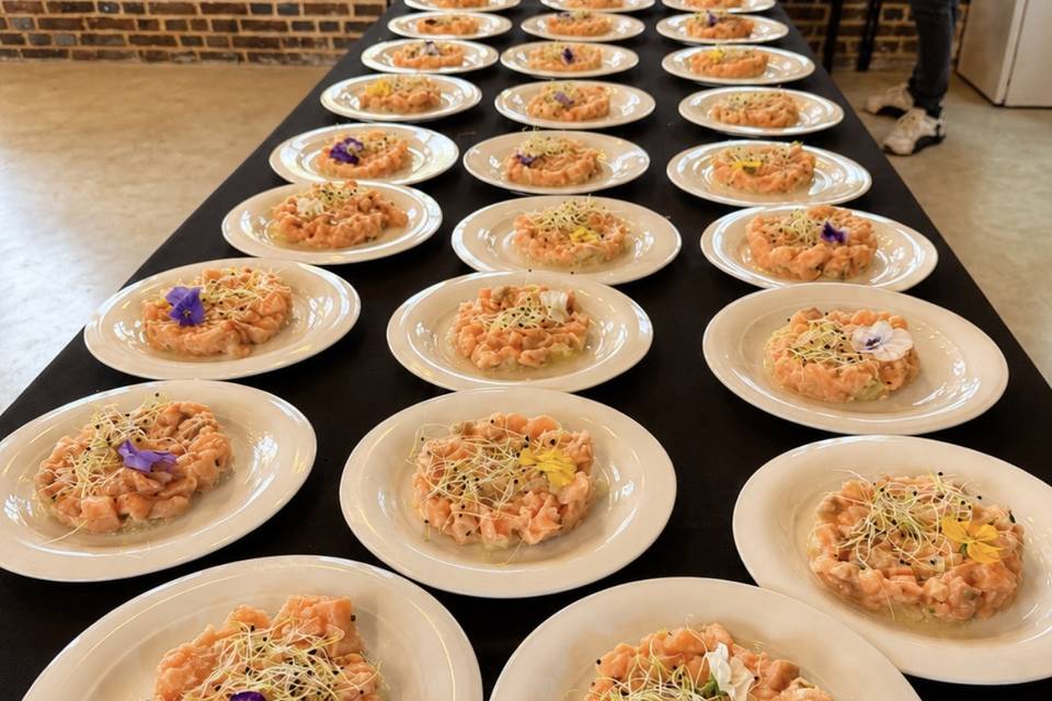 Tartare de saumon