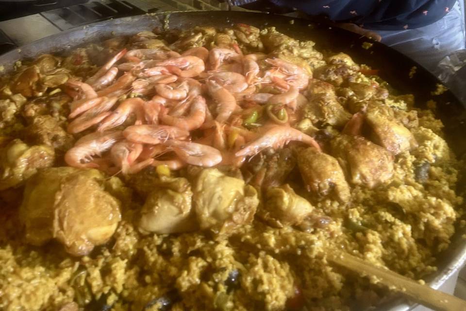 La paella