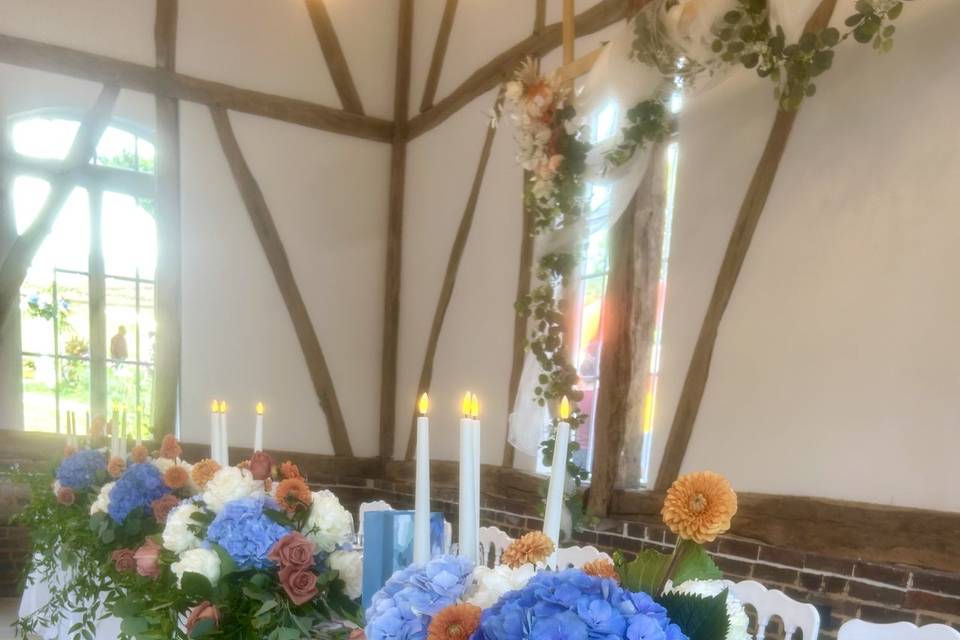 Table des mariés