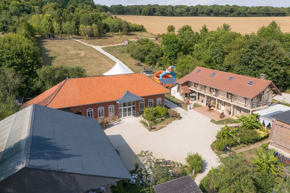 Domaine vu du ciel