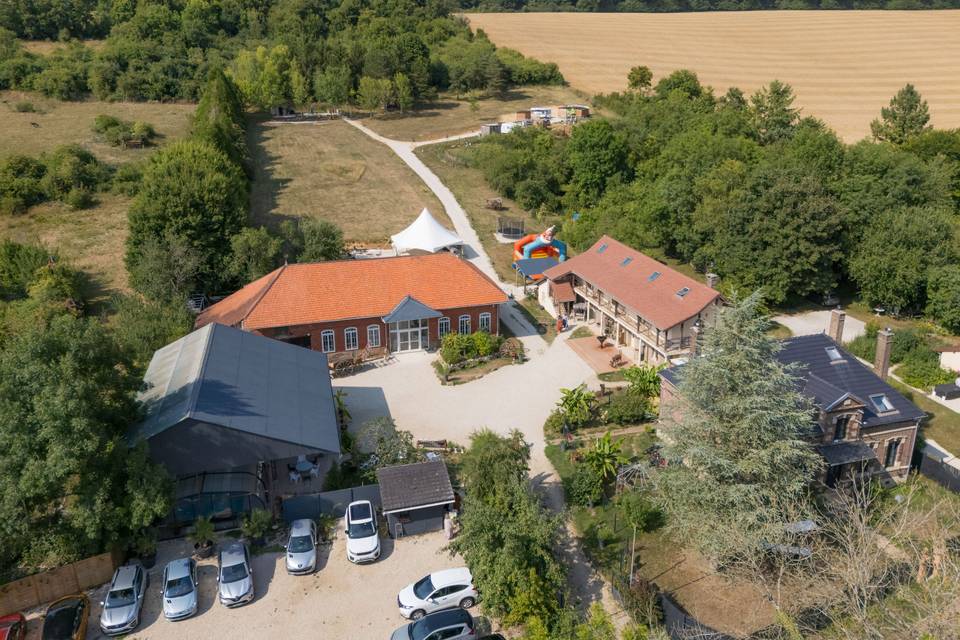 Domaine vu du ciel