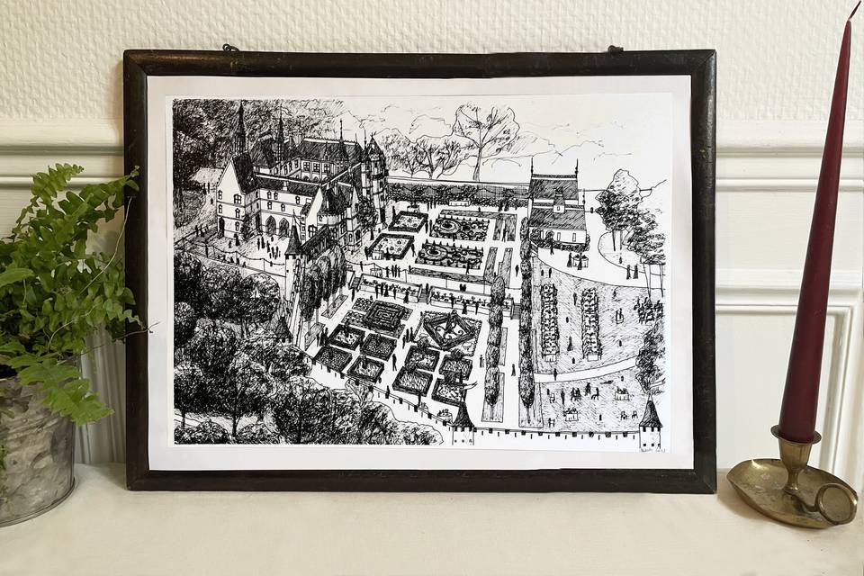 Exemple illustration conte