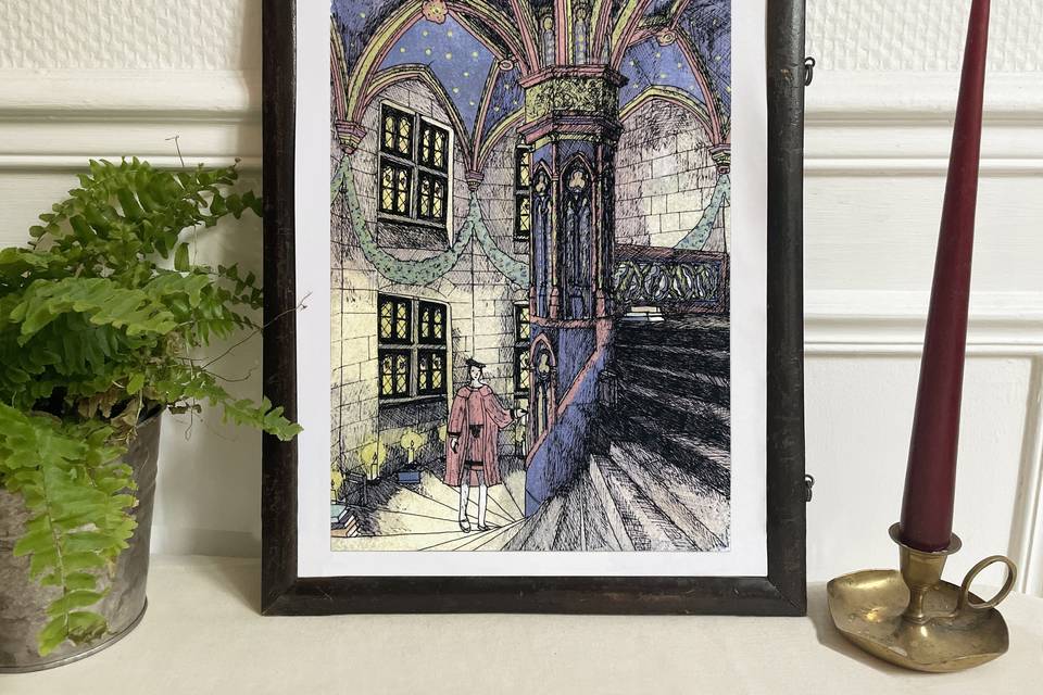 Exemple illustration conte