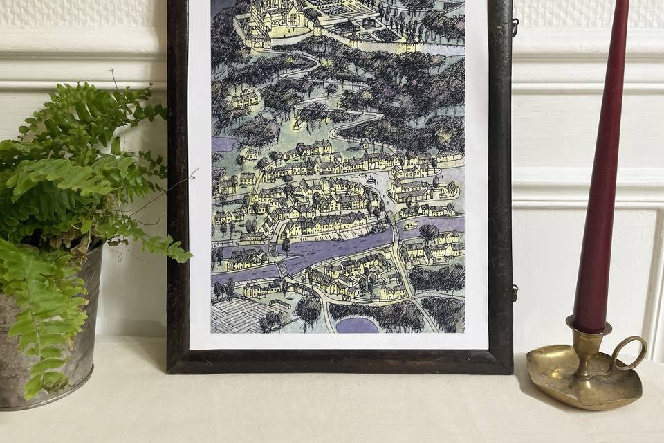 Exemple illustration conte