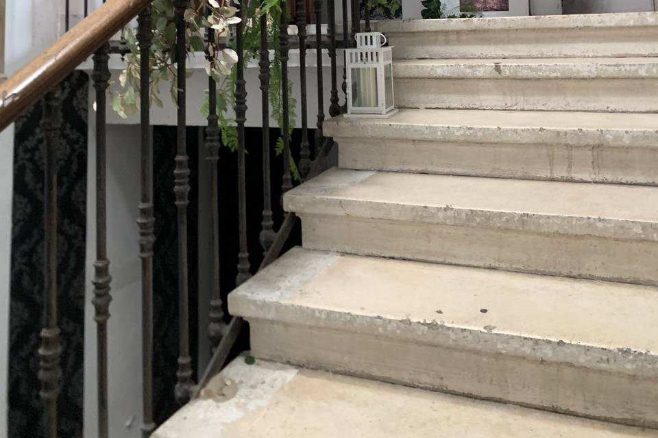 Décoration d'escalier