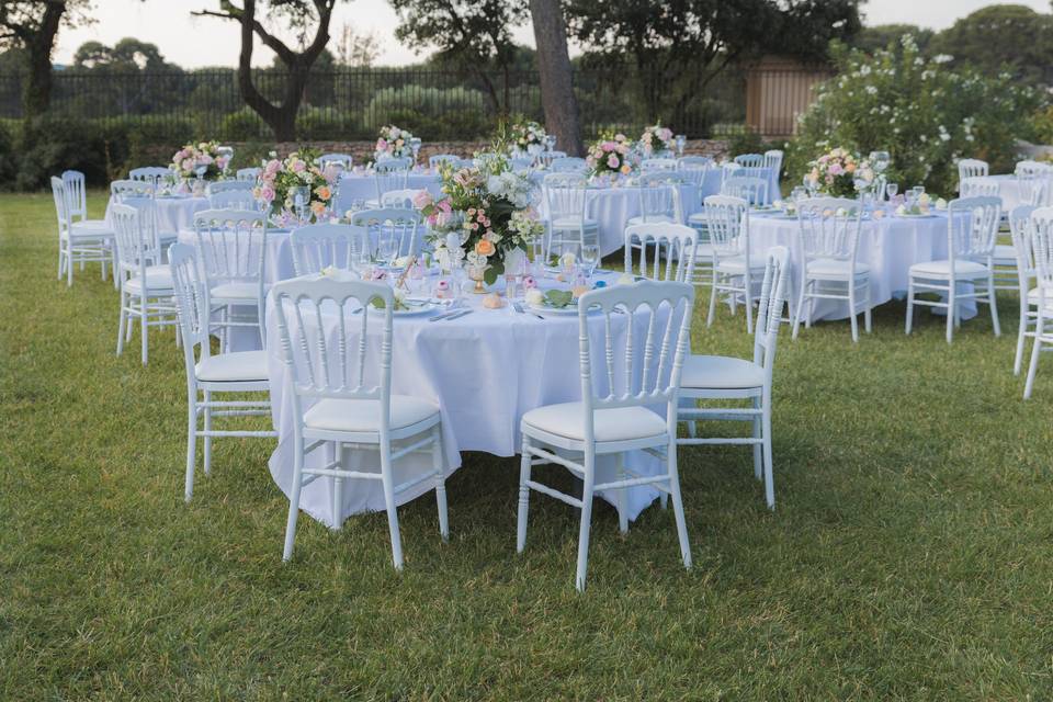 Chaises Napoléon Blanche