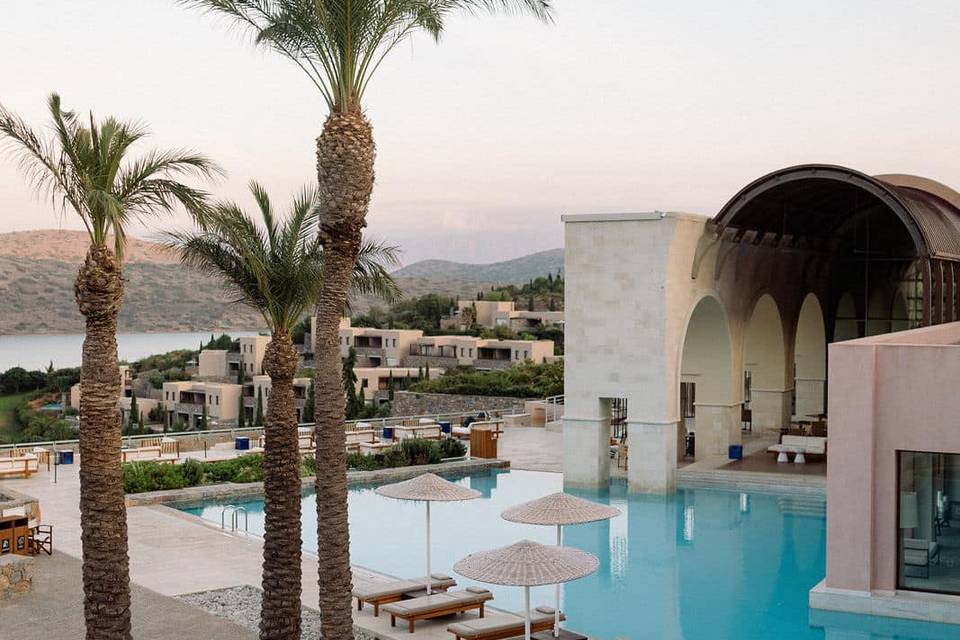 Piscine mariage