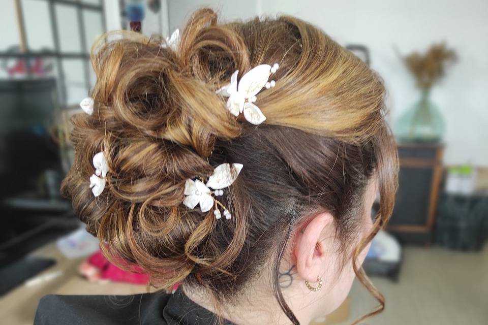 Chignon mariée