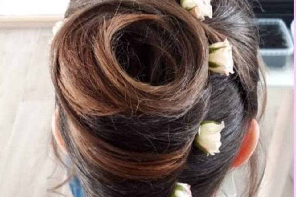 Chignon mariée