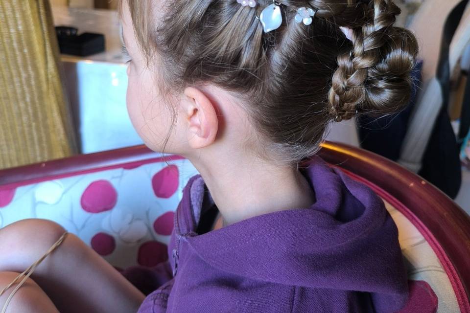 Chignon enfant