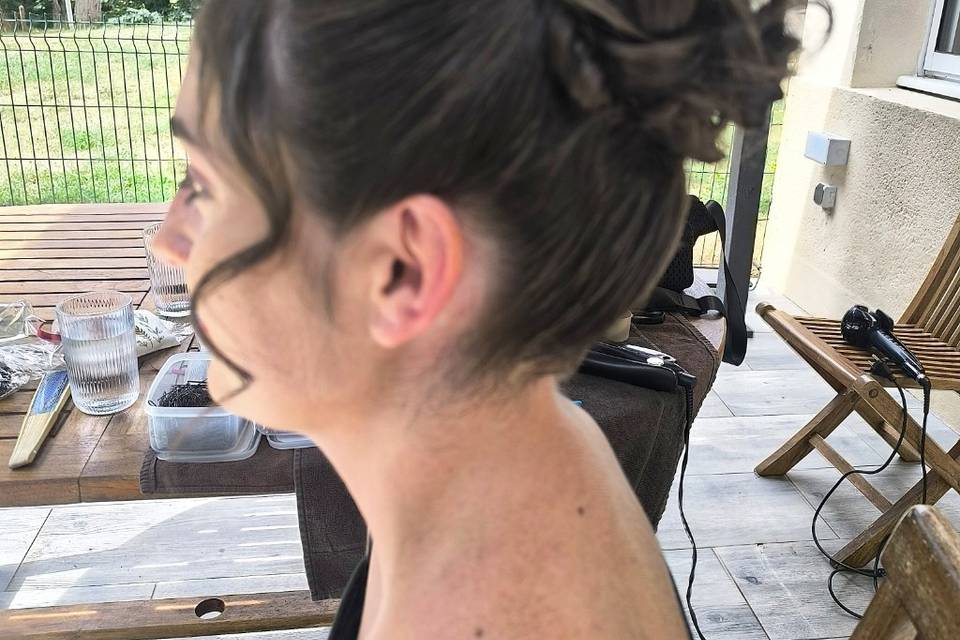 Chignon Mariée