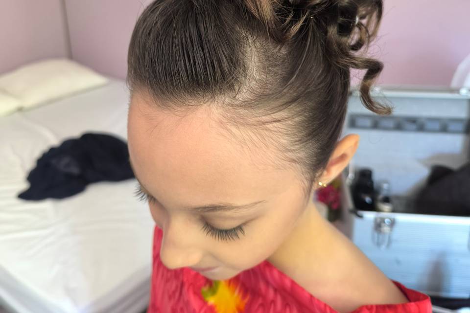 Chignon enfant