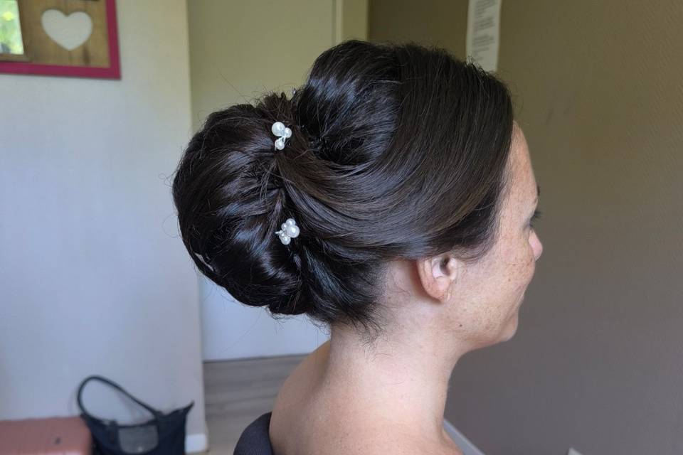 Chignon Mariée