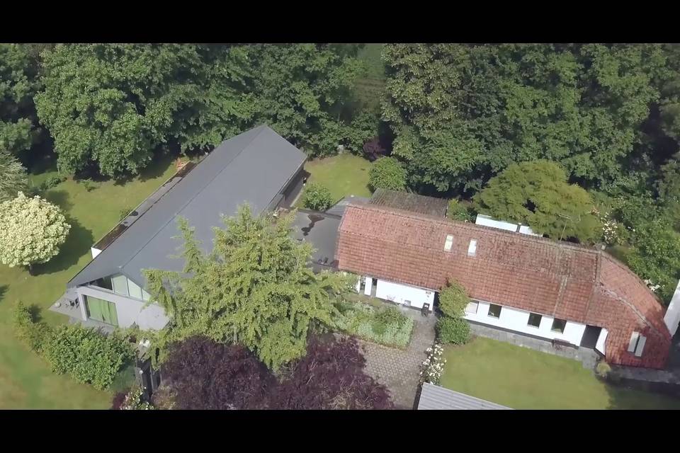 Drone sur le domaine