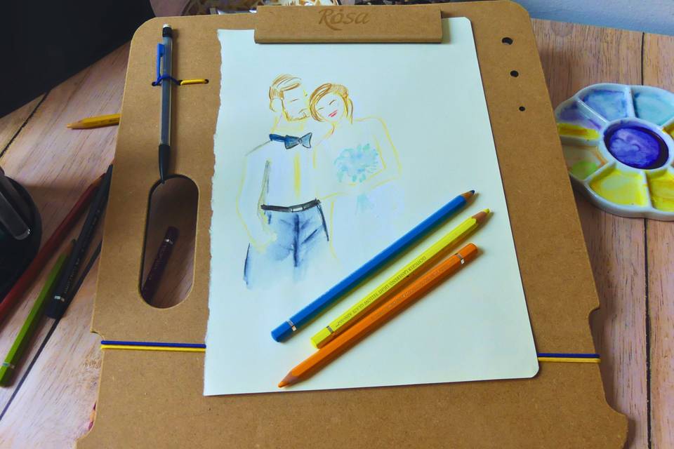 Esquisse crayons