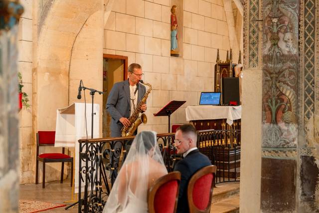 La cérémonie à l'église