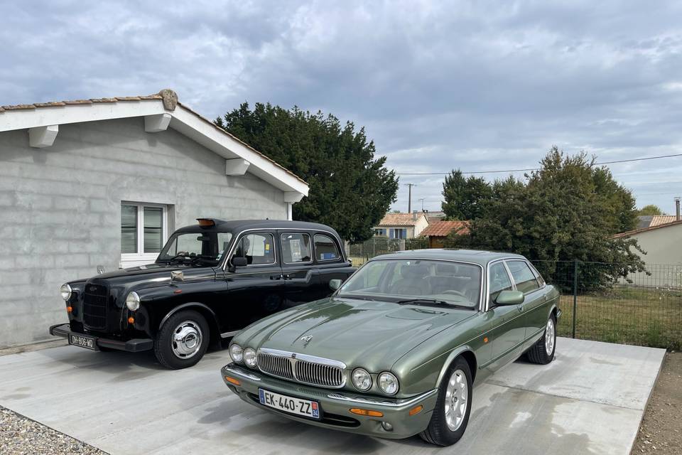 Black cab / jaguar XJ8