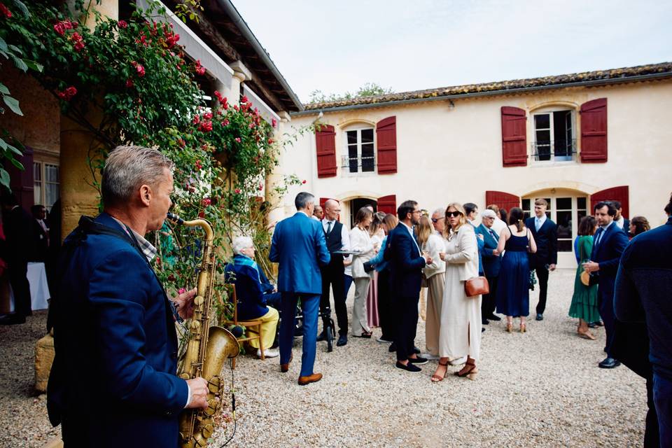 Cocktail mariage Sax-2025