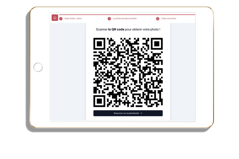 3 Récupérez votre QR Code