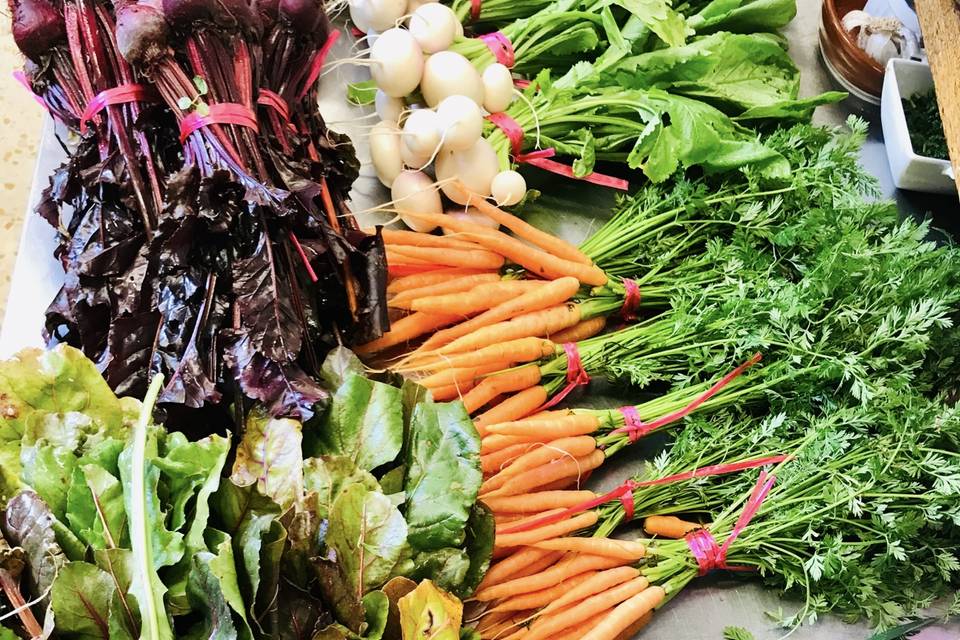 Légumes primeurs