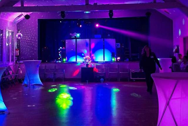 Éclairage de la piste de danse